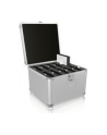 RaidSonic Icy Box Walizka aluminiowa na dyski 2.5'' 3.5'' HDD, Srebna - nr 8