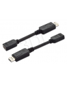 ASSMANN KABEL ADAPTER DISPLAYPORT 1.1A TYP DP/HDMI A M/Ż CZARNY 0 15M AK-340400-001-S - nr 10