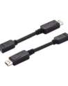 ASSMANN KABEL ADAPTER DISPLAYPORT 1.1A TYP DP/HDMI A M/Ż CZARNY 0 15M AK-340400-001-S - nr 22