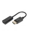 ASSMANN KABEL ADAPTER DISPLAYPORT 1.1A TYP DP/HDMI A M/Ż CZARNY 0 15M AK-340400-001-S - nr 32
