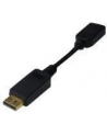 ASSMANN KABEL ADAPTER DISPLAYPORT 1.1A TYP DP/HDMI A M/Ż CZARNY 0 15M AK-340400-001-S - nr 45