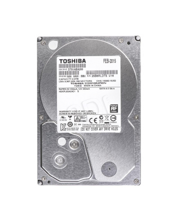 TOSHIBA HDD DT SERIES 3 5  2TB SATA