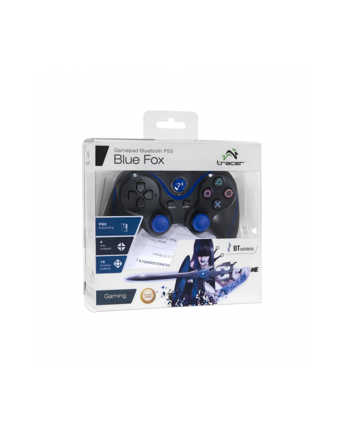 Tracer Gamepad PS3  Blue Fox bluetooth główny