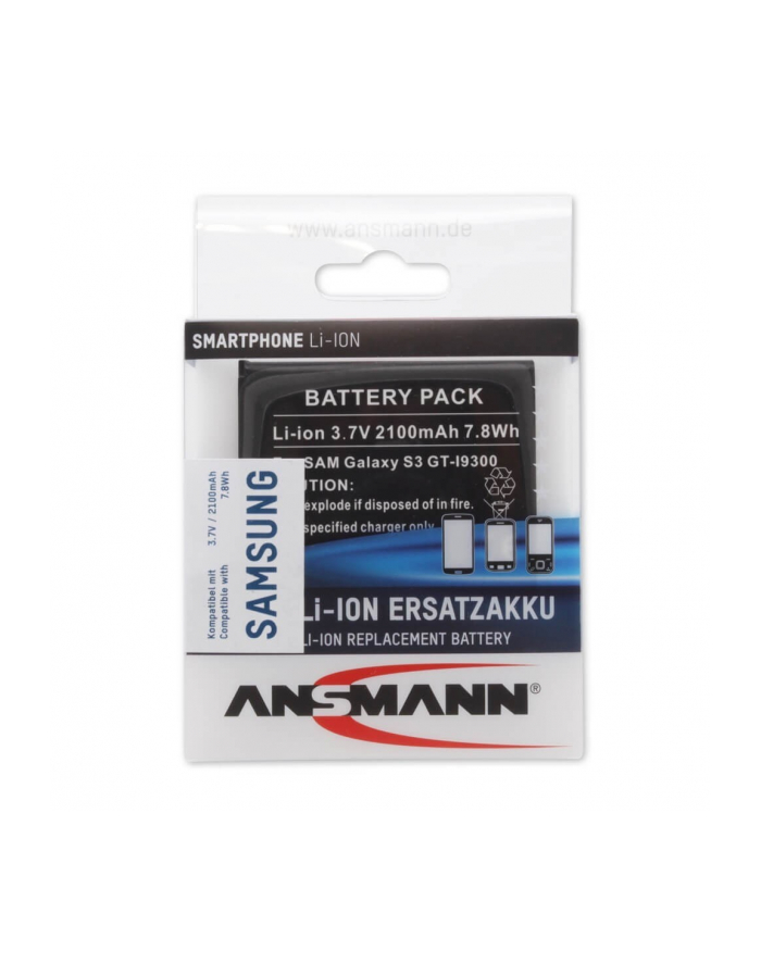 Ansmann Bateria Li-Ion Samsung Galaxy S3 / GT-I9300 główny
