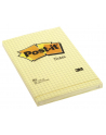 3M-POST-IT Bloczek samop. POST-IT® w kratkę (662), 102x152mm, 1x100 kart., żółty - nr 1