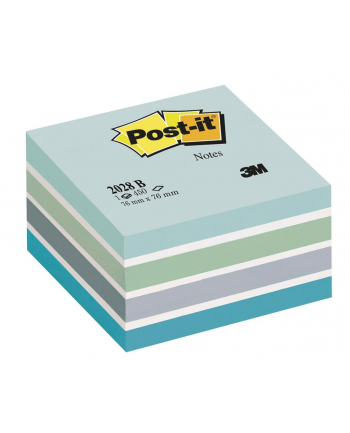 3M-POST-IT Kostka samop. POST-IT® (2028-B), 76x76mm, 1x450 kart., niebieska