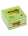 3M-POST-IT Kostka samop. POST-IT® (2028-NB), 76x76mm, 1x450 kart., cukierkowa niebiesko-zie - nr 3