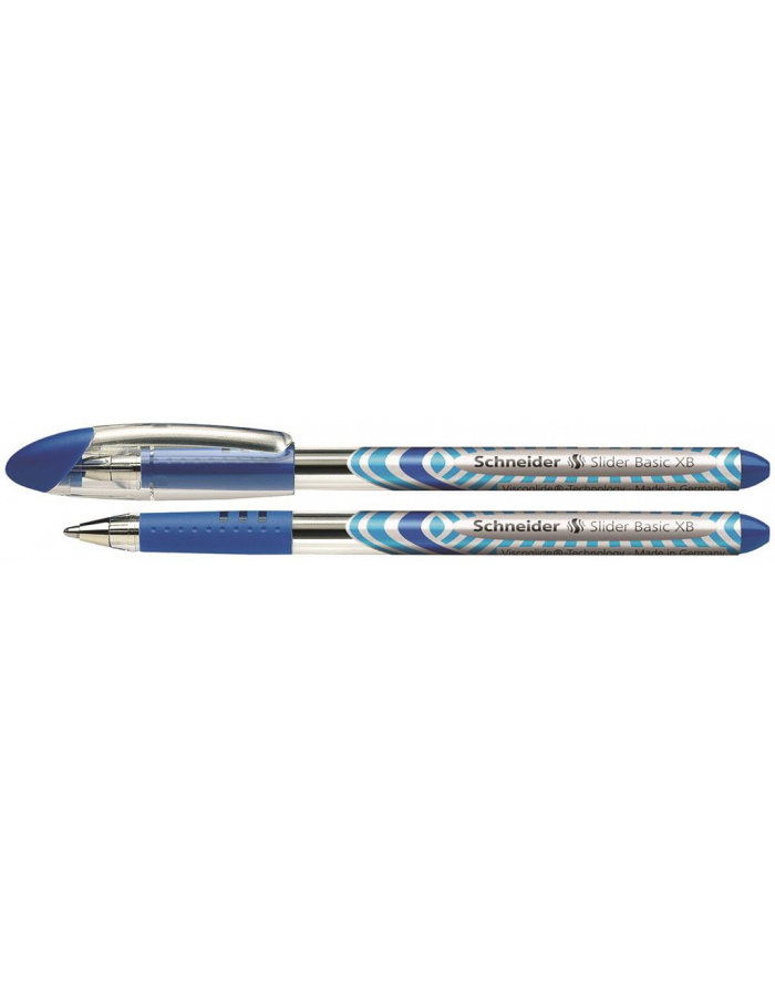 Długopis SCHNEIDER Slider Basic, XB, niebieski główny