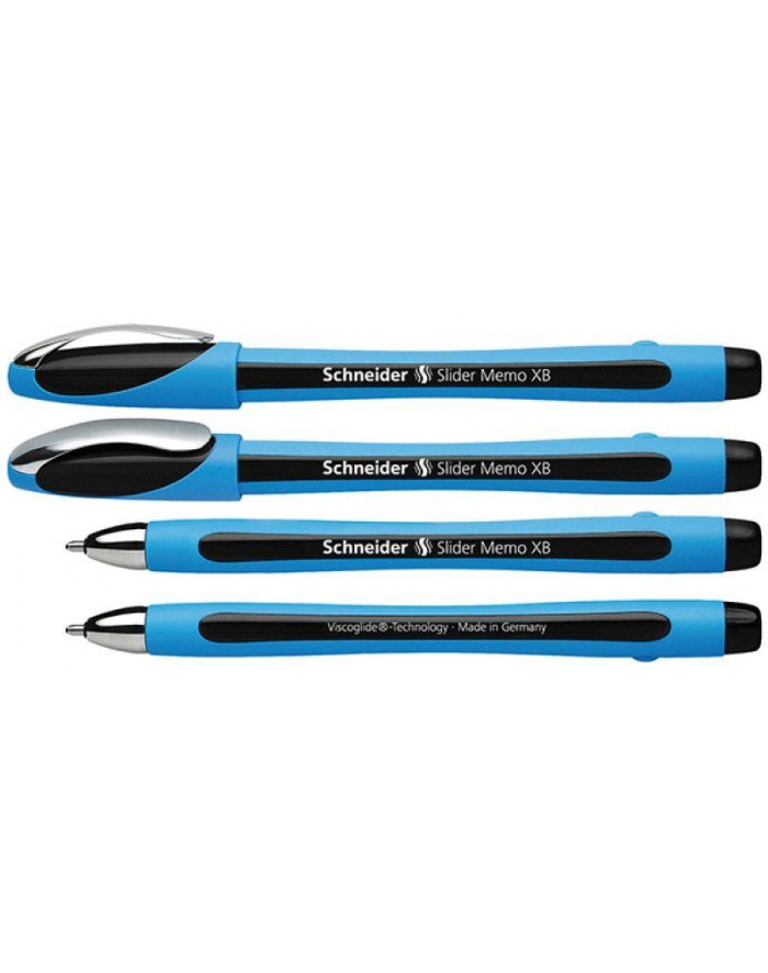 Długopis SCHNEIDER Slider Memo, XB, czarny główny