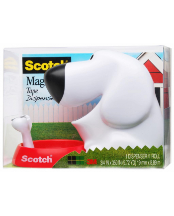 3M-SCOTCH Dyspenser do taśm Scotch® w kształcie pieska (C31-Dog), taśma GRATIS