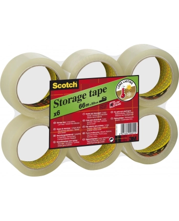 3M-SCOTCH Taśma pakowa SCOTCH® (S5066F6), akrylowa, 50mm, 66m, transparentna