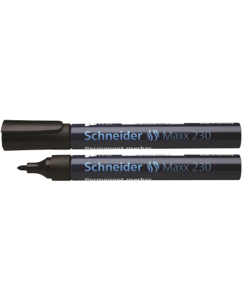 Marker permanentny SCHNEIDER Maxx 230, okrągły, 1-3 mm, czarny
