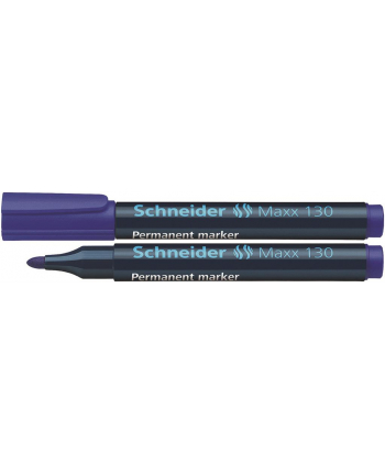 Marker permanentny SCHNEIDER Maxx 130, okrągły, 1-3 mm, niebieski