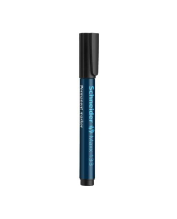 Marker permanentny SCHNEIDER Maxx 133, ścięty, 1-4 mm, czarny