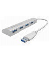 RaidSonic Icy Box 4x Port USB 3.0 Hub, Srebny - nr 21