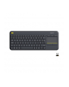 Logitech Wireless Touch Keyboard K400 Plus Black (US International) - nr 104