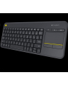 Logitech Wireless Touch Keyboard K400 Plus Black (US International) - nr 21