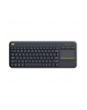 Logitech Wireless Touch Keyboard K400 Plus Black (US International) - nr 40