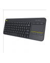 Logitech Wireless Touch Keyboard K400 Plus Black (US International) - nr 5