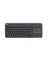 Logitech Wireless Touch Keyboard K400 Plus Black (US International) - nr 50