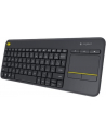 Logitech Wireless Touch Keyboard K400 Plus Black (US International) - nr 51