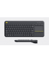 Logitech Wireless Touch Keyboard K400 Plus Black (US International) - nr 53