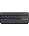 Logitech Wireless Touch Keyboard K400 Plus Black (US International) - nr 58