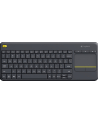 Logitech Wireless Touch Keyboard K400 Plus Black (US International) - nr 61