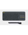 Logitech Wireless Touch Keyboard K400 Plus Black (US International) - nr 46