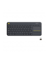 Logitech Wireless Touch Keyboard K400 Plus Black (US International) - nr 51