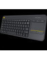 Logitech Wireless Touch Keyboard K400 Plus Black (US International) - nr 7