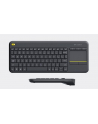 Logitech Wireless Touch Keyboard K400 Plus Black (US International) - nr 23