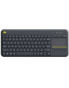 Logitech Wireless Touch Keyboard K400 Plus Black (US International) - nr 26