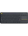 Logitech Wireless Touch Keyboard K400 Plus Black (US International) - nr 28