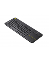 Logitech Wireless Touch Keyboard K400 Plus Black (US International) - nr 30