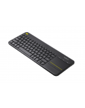Logitech Wireless Touch Keyboard K400 Plus Black (US International)