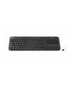 Logitech Wireless Touch Keyboard K400 Plus Black (US International) - nr 34