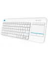 Logitech Wireless Touch Keyboard K400 Plus white (US International) - nr 11