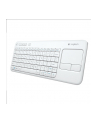 Logitech Wireless Touch Keyboard K400 Plus white (US International) - nr 16