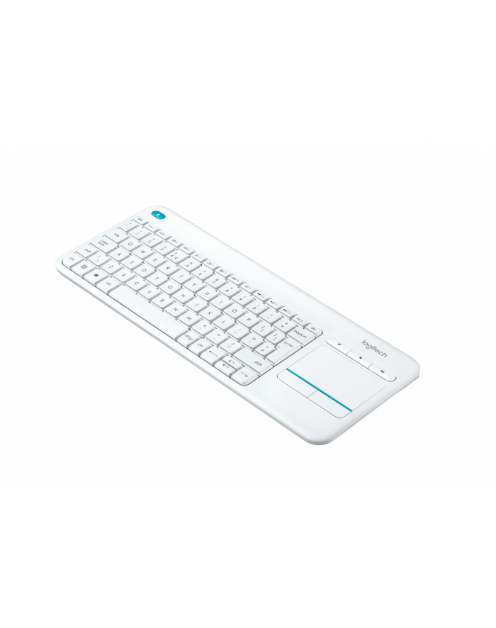 Logitech Wireless Touch Keyboard K400 Plus white (US International) główny