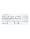 Logitech Wireless Touch Keyboard K400 Plus white (US International) - nr 31