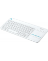 Logitech Wireless Touch Keyboard K400 Plus white (US International) - nr 64