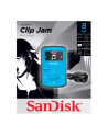 Sandisk Odtwarzacz MP3 CLip Jam 8GB, microSDHC, Radio FM, Niebieski - nr 3