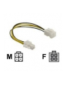 Kabel P4 zasilający CPU M/F 4PIN wewnętrzny 15CM DELOCK - nr 22