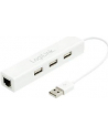 Adapter Logilink USB2.0 do RJ45 Ethernet UA0174A HUB 3x USB - nr 10