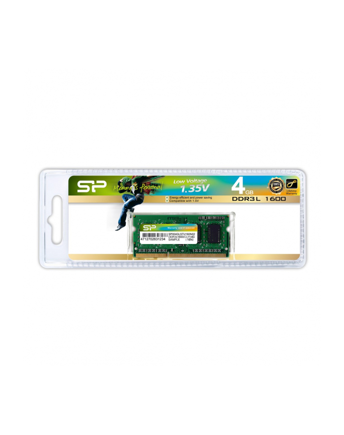Pamięć DDR3 SILICON POWER SODIMM 4GB 1600MHz (512*8) Single Rank CL11 1,35V główny
