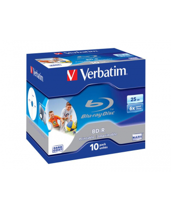 BD-R Verbatim 6x 25GB (Jewel Case 10) Blu-Ray Printable