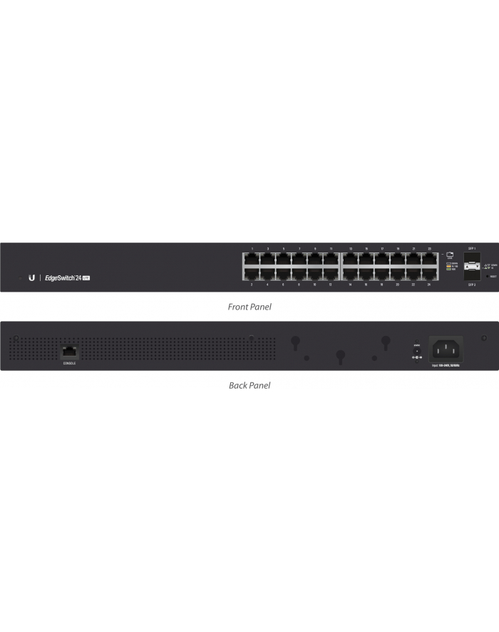 Ubiquiti Networks Ubiquiti ES-24-LITE 24-port + 2xSFP Gigabit switch 1U Rack 19'' główny