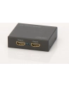 Rozdzielacz splitter HDMI 4K UHD 3D, 2-portowy DIGITUS - nr 55