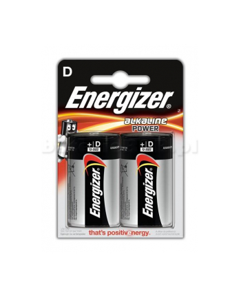 Baterie alkaliczne Energizer 1 5V (D 2pack) LR20